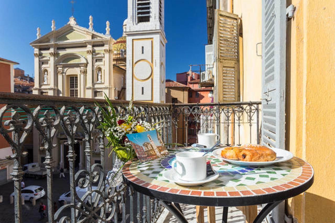 Le Rossetti B. - Modern, Long Balcony, Old Town Ница Екстериор снимка